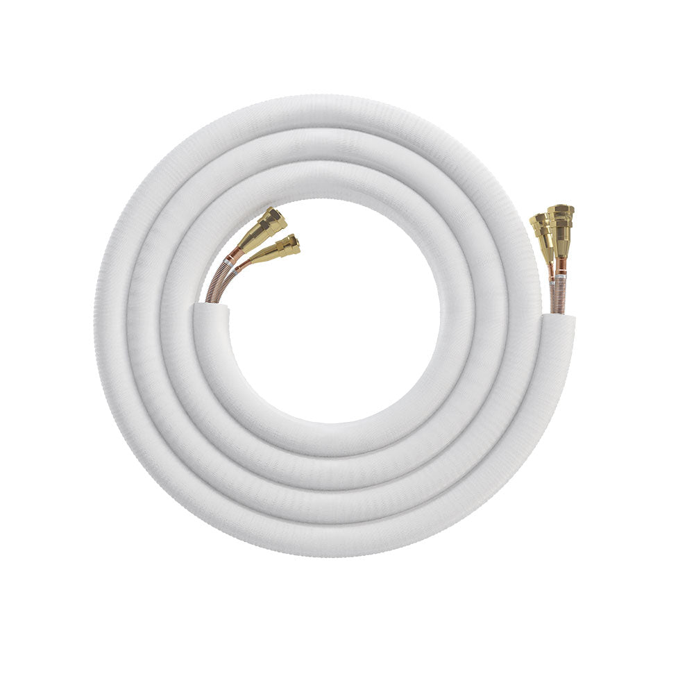 16ft Quick-Connect 1/4" x 1/2" Lineset for DIY 9K, 12K & 18K Indoor - Get MrCool