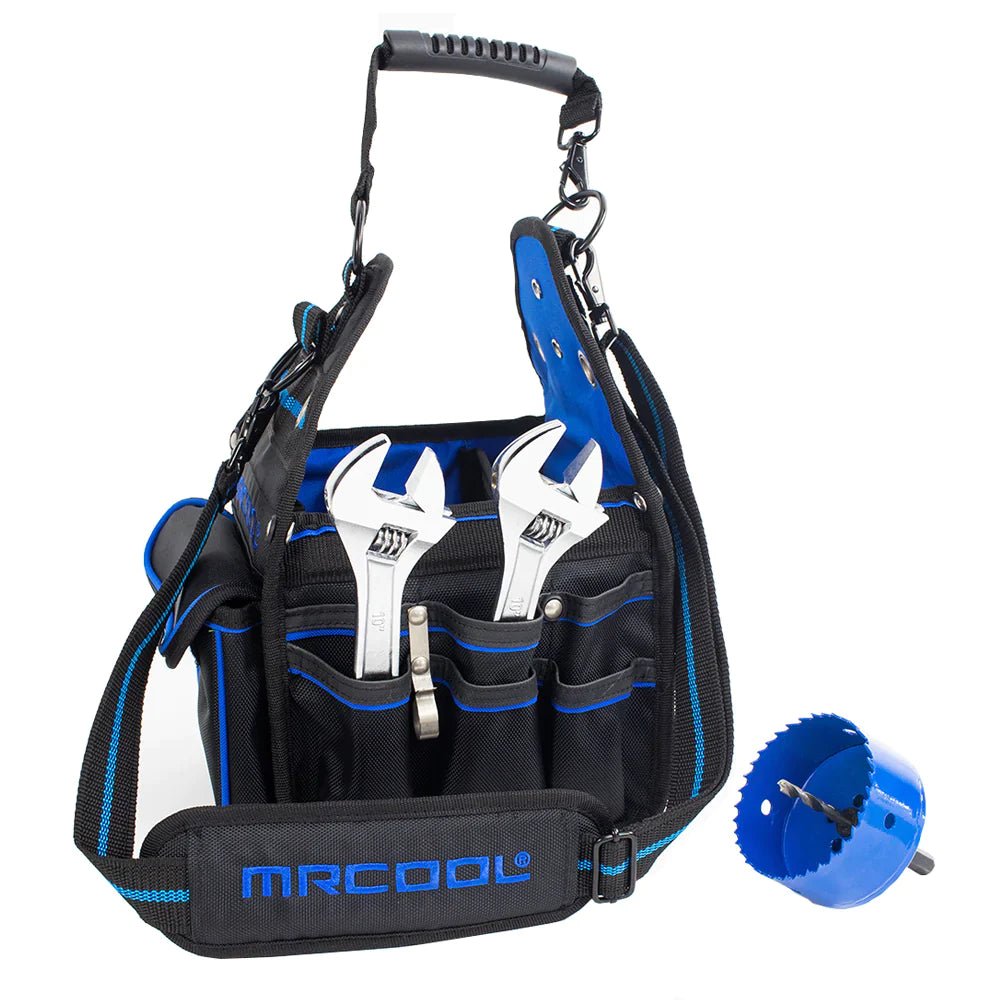 MRCOOL DIY Tool Kit (Includes: Tool Bag, Crescent Wrench Set, and Hole Saw with Arbor) - Get MrCool
