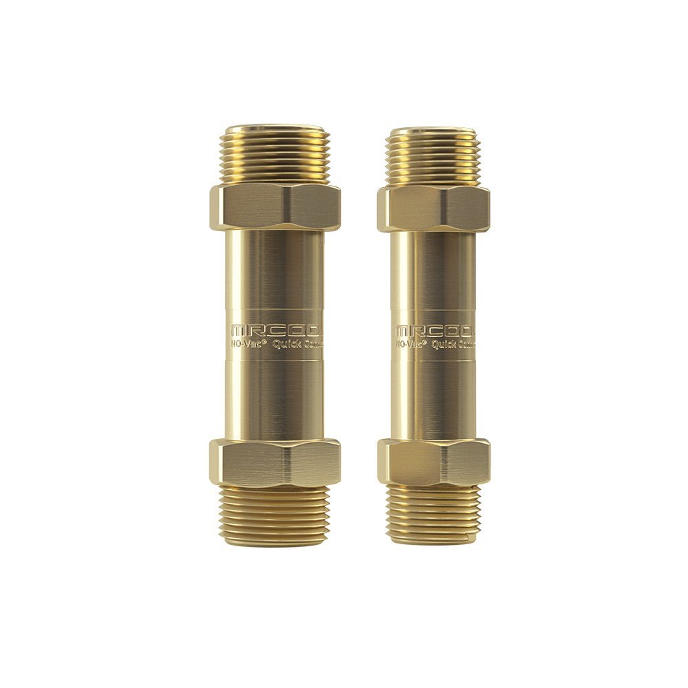 No - Vac Coupler for 1/4in and 1/2in lineset - Get MRCOOL